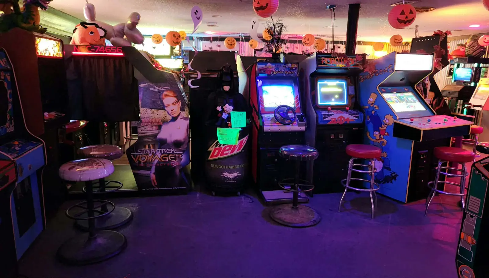 OutRun, Robotron: 2084 and The Simpsons